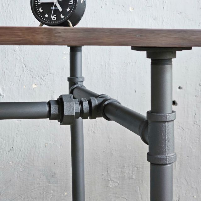 Bàn làm việc 120x60cm chân sắt ống nước PPF016