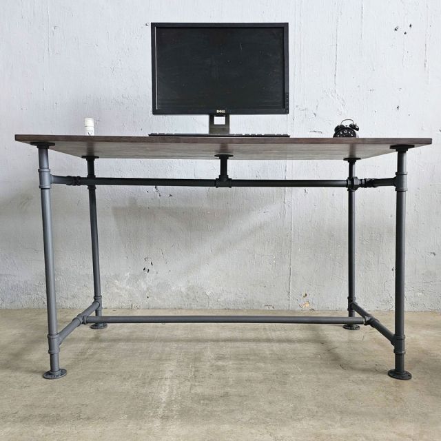Bàn làm việc 120x60cm chân sắt ống nước PPF016