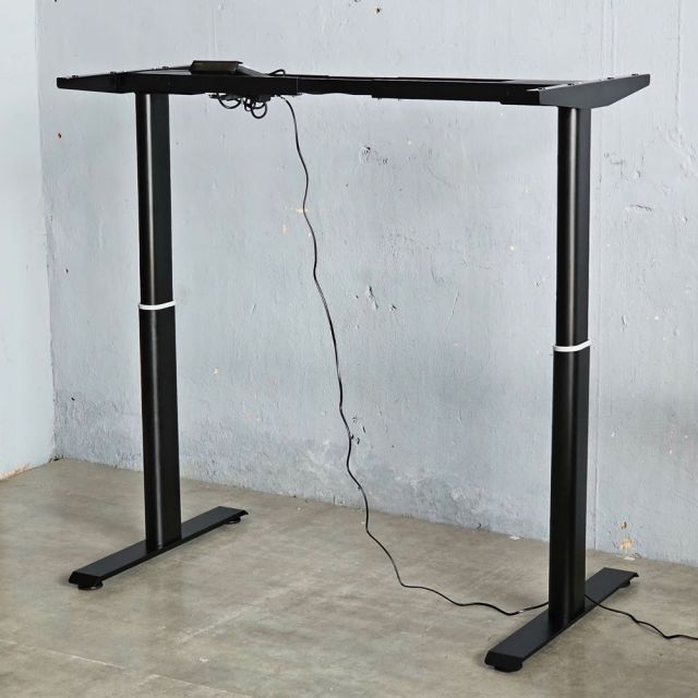Chân bàn nâng hạ Oval 2 động cơ điện FO22