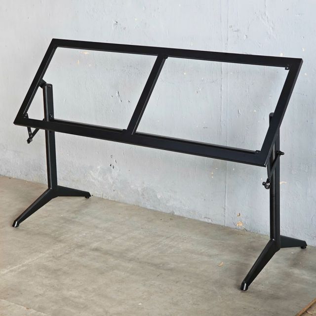 Chân bàn gấp gọn cho mặt 140x60cm sắt sơn tĩnh điện CHB68069