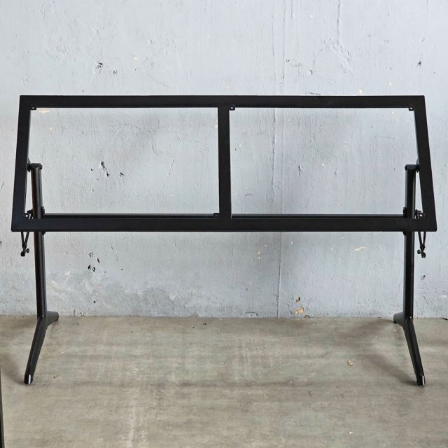 Chân bàn gấp gọn cho mặt 140x60cm sắt sơn tĩnh điện CHB68069