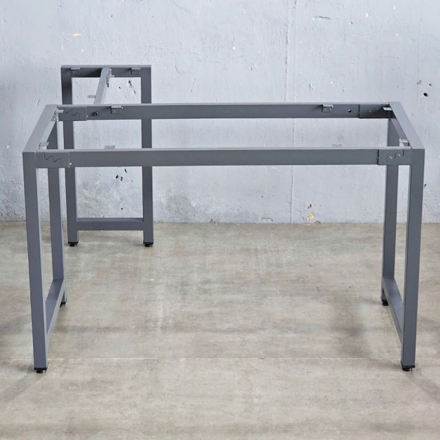 Chân sắt lắp ráp cho bàn góc L 120x110cm sơn tĩnh điện HCUC029