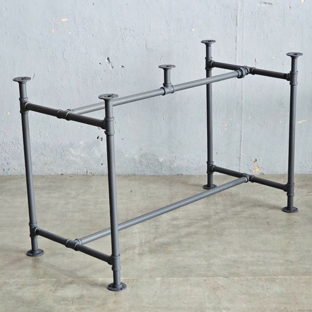 Chân bàn ống nước sắt cho bàn 120x60cm sơn tĩnh điện HCPP016