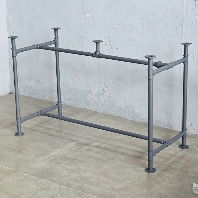 Chân bàn ống nước sắt cho bàn 120x60cm sơn tĩnh điện HCPP016