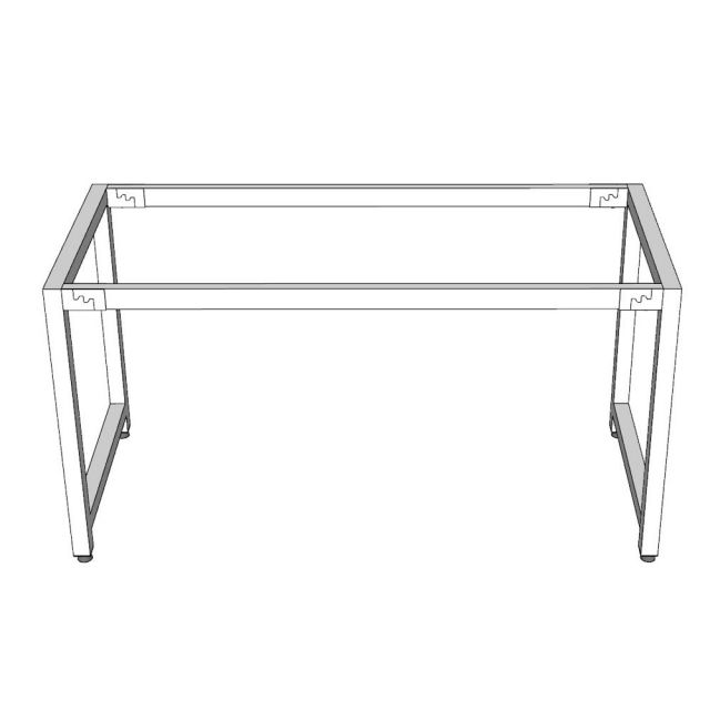 Chân sắt lắp ráp cho bàn 140x60cm hệ URA HCUR003