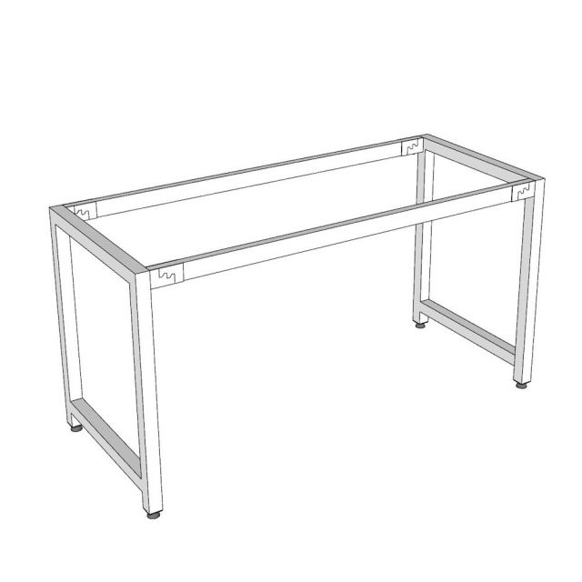Chân sắt lắp ráp cho bàn 140x60cm hệ URA HCUR003