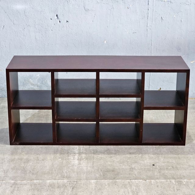 Kệ giày 10 ngăn 100x30x45cm gỗ cao su KG68089