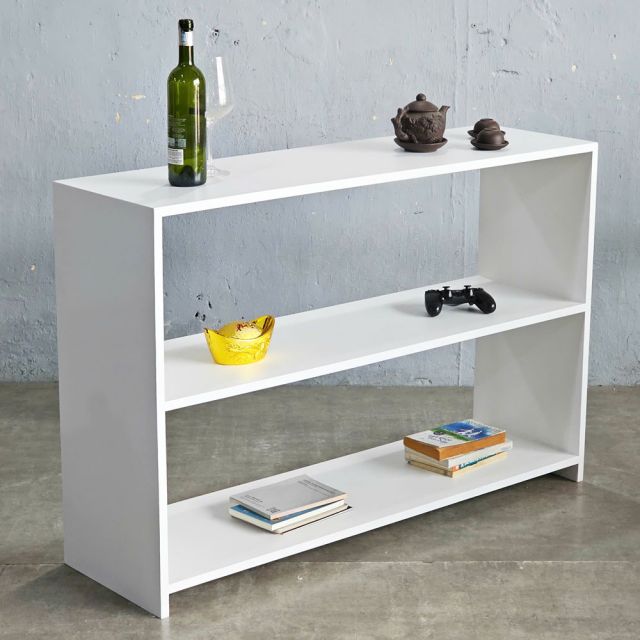 Kệ sách 3 tầng 120x35x80cm gỗ cao su KS68315