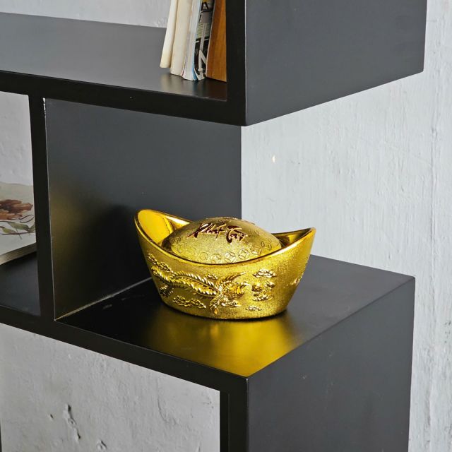 Kệ sách đứng 80x28x170cm gỗ cao su KS68244