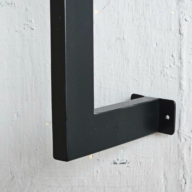 KTL002 - Kệ Toilet treo tường gỗ Cao Su khung sắt