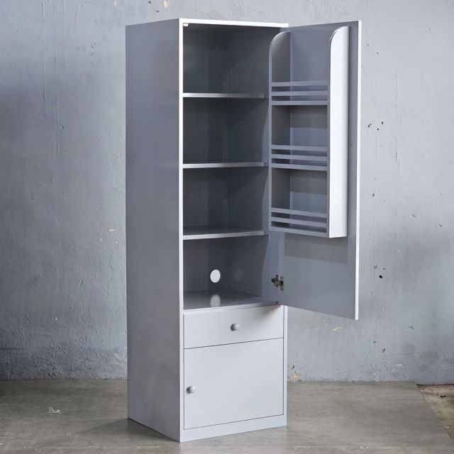 Tủ bếp 55x50x180cm gỗ cao su KB68059