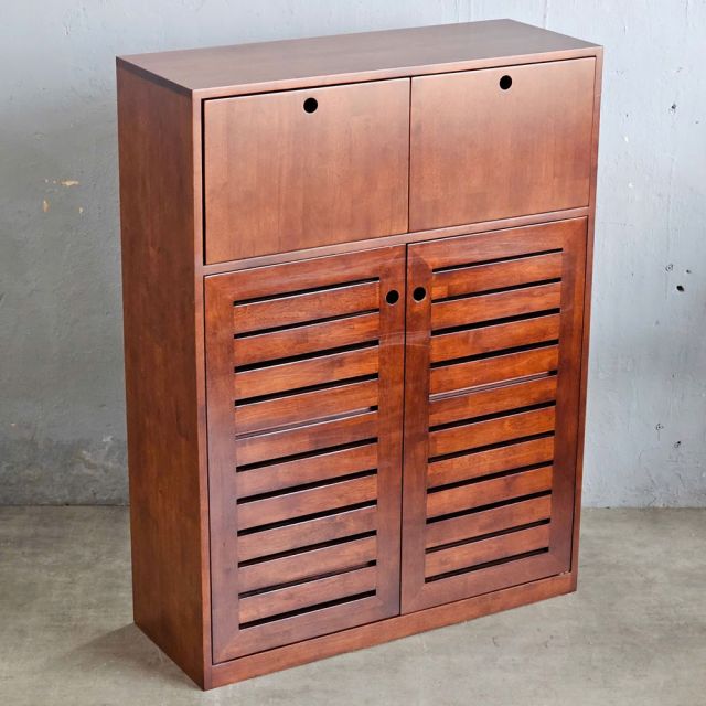 Tù giày 90x34x120cm gỗ cao su KG68087
