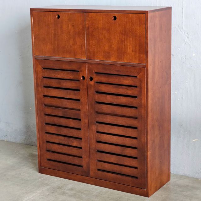 Tù giày 90x34x120cm gỗ cao su KG68087
