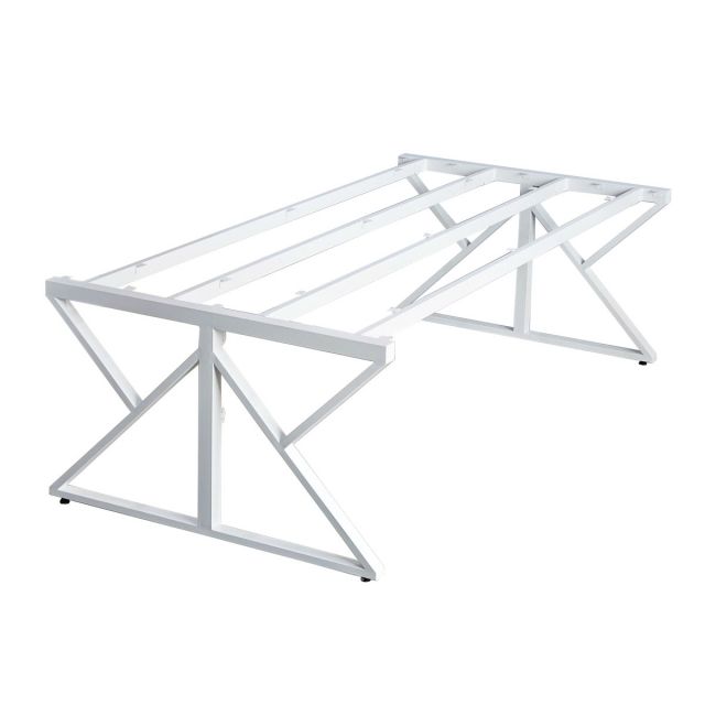 Chân bàn lắp ráp 236x116cm sơn tĩnh điện HCKC030