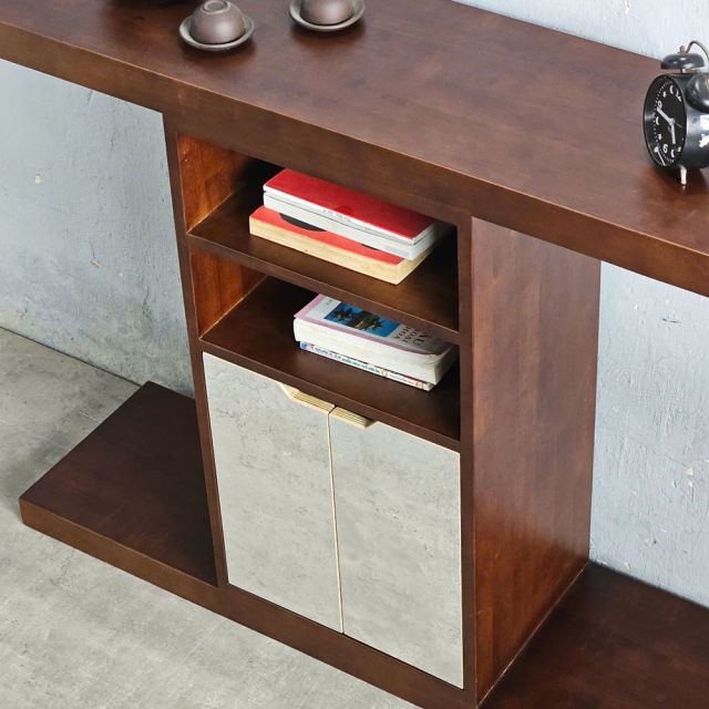 Bàn Console 120x30x85cm gỗ cao su CST098
