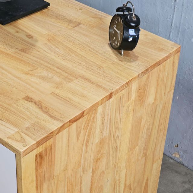 Bàn máy tính có ngăn kéo 110x60cm gỗ cao su COD68060