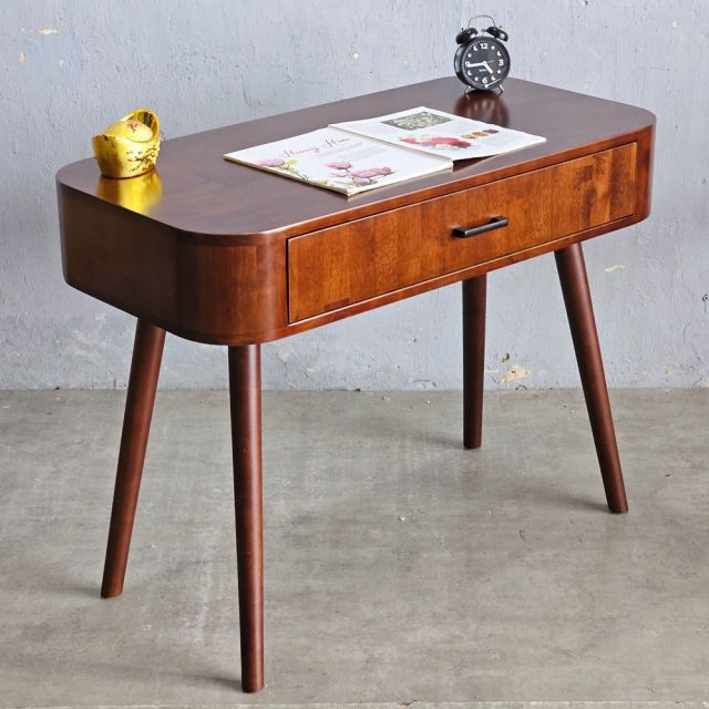 Bàn trang điểm CORA 100x50cm gỗ cao su BTD68074