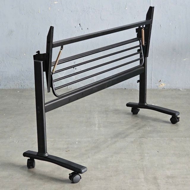 Chân bàn đào tạo gấp gọn 120x60cm có bánh xe di động HCMS008