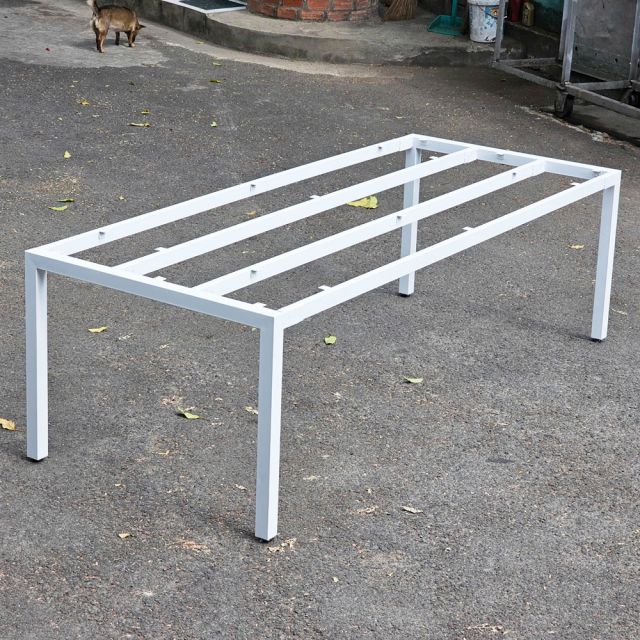 Chân sắt lắp ráp cho bàn 240x100cm sơn tĩnh điện HCUC028