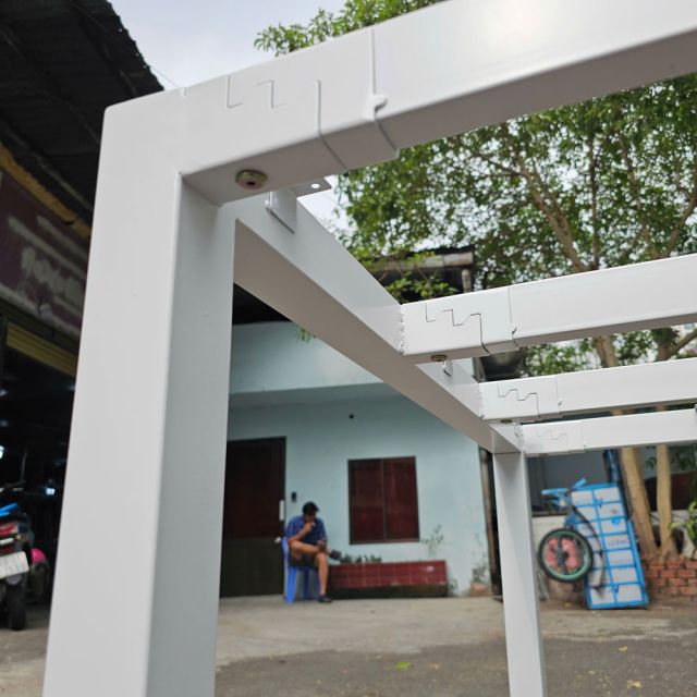 Chân sắt lắp ráp cho bàn 240x100cm sơn tĩnh điện HCUC028
