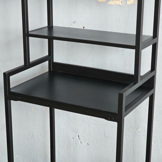 Kệ máy giặt đa năng 67x45x195cm gỗ cao su KMG68021