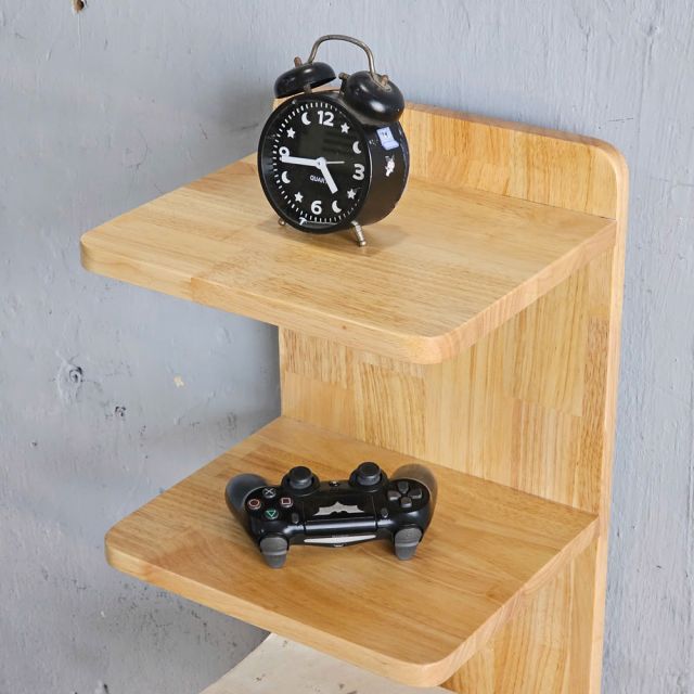 Kệ sách 6 tầng 30x26x130cm gỗ cao su KS68318