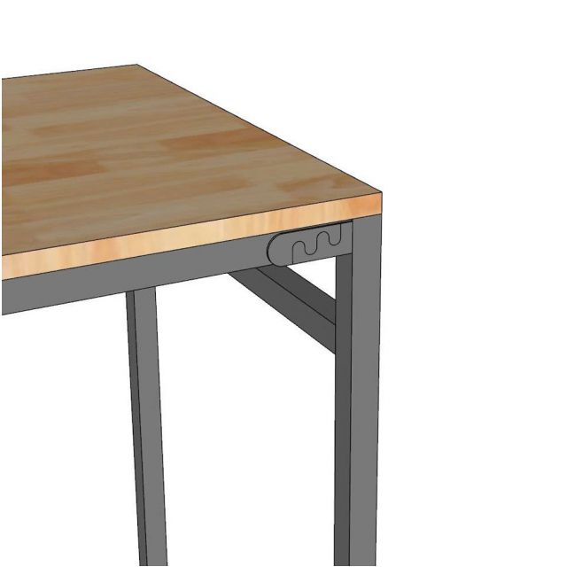 Kệ treo quần áo có ngăn tủ 80x50x200cm gỗ cao su TQA68062