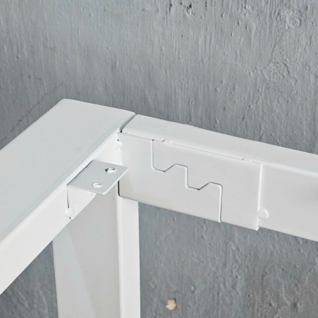 Chân sắt lắp ráp cho bàn 120x120cm sơn tĩnh điện HCRT039