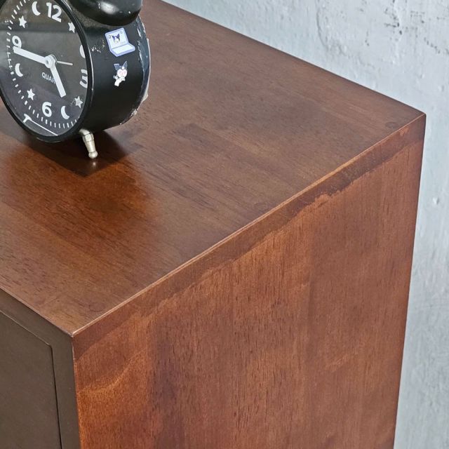 Tủ gỗ để giày 2 ngăn 60x30x82cm gỗ cao su KG68016