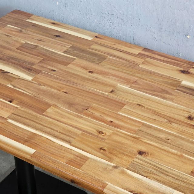 Bàn ăn chữ nhật 120x70cm gỗ tràm BA68234