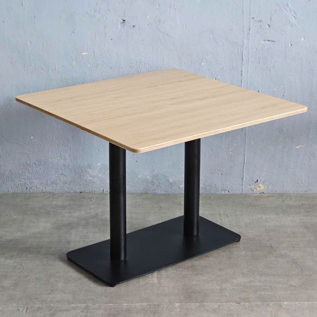 Bàn ăn vuông MEKO 95x95cm gỗ plywood chân sắt BA68233