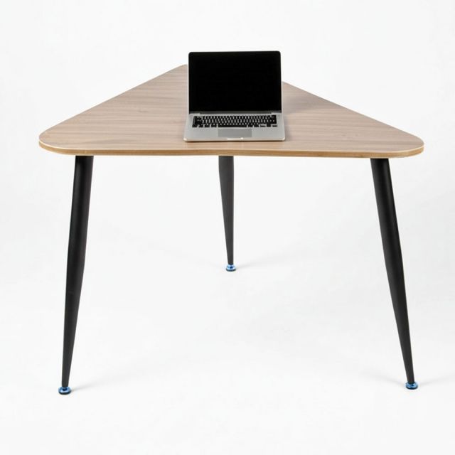 Bàn tam giác BENTO 120cm gỗ plywood chân sắt hệ CONE HBCO071 Bàn tam giác BENTO 120cm gỗ plywood chân sắt hệ CONE HBCO071