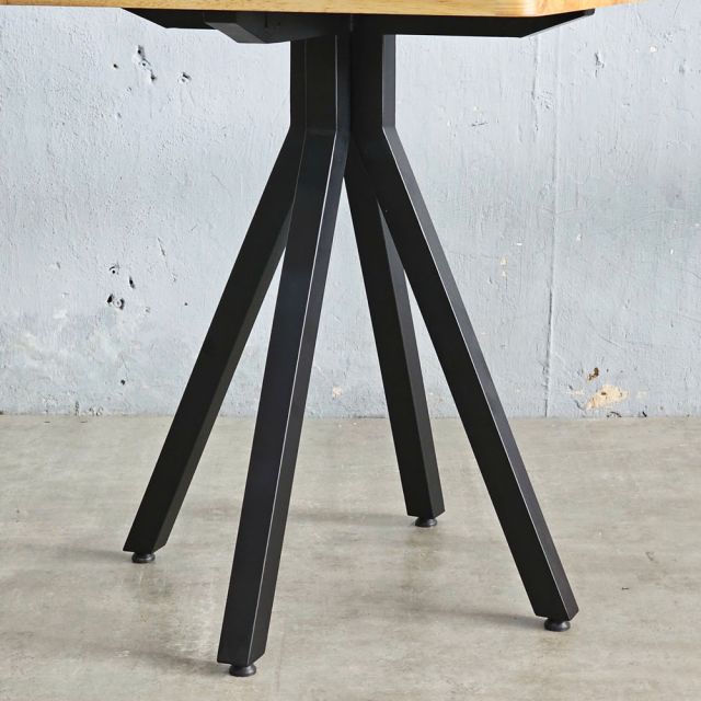 Bàn cafe vuông 70x70cm gỗ cao su CFD68266