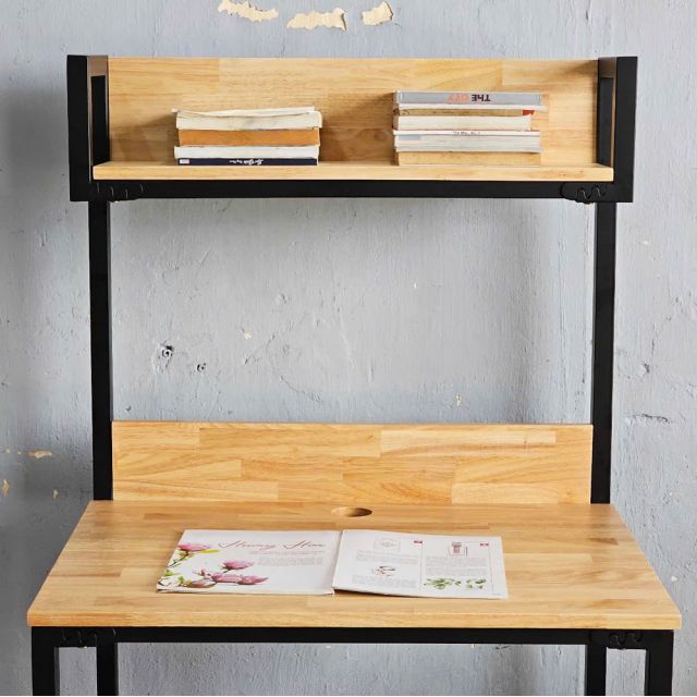 Bàn học mini kết hợp kệ 80x60x141cm FD68048