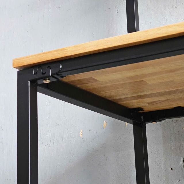 Bàn học mini kết hợp kệ 80x60x141cm FD68048