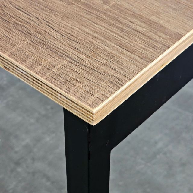 Bàn họp 160x80cm gỗ Plywood phủ melamin chân hệ Slean HBSL021