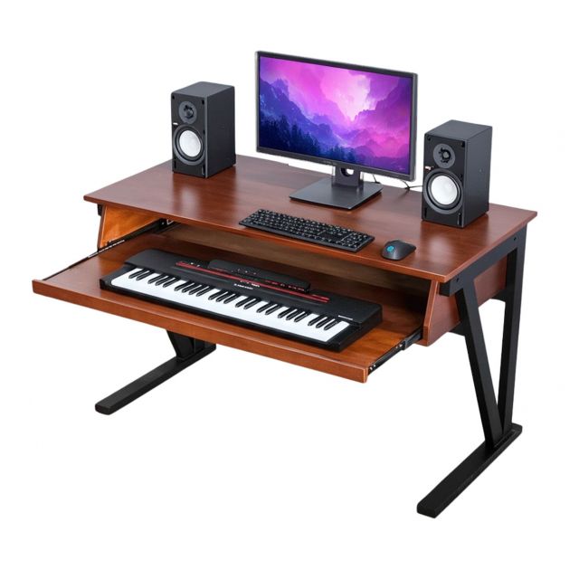 Bàn phòng thu StudioDesk 120x60cm gỗ cao su SD68027 Bàn phòng thu StudioDesk 120x60cm gỗ cao su SD68027