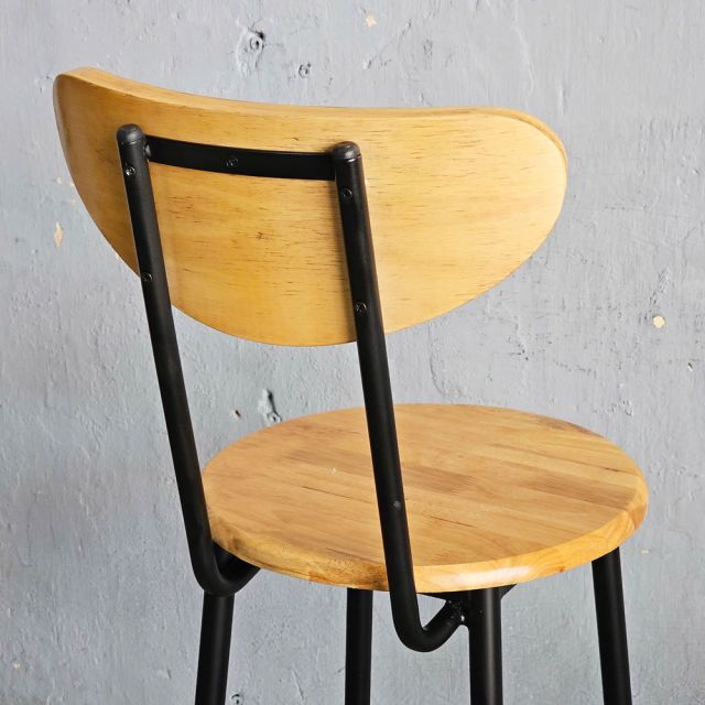 Ghế Bar đơn giản có tựa lưng GBAK006