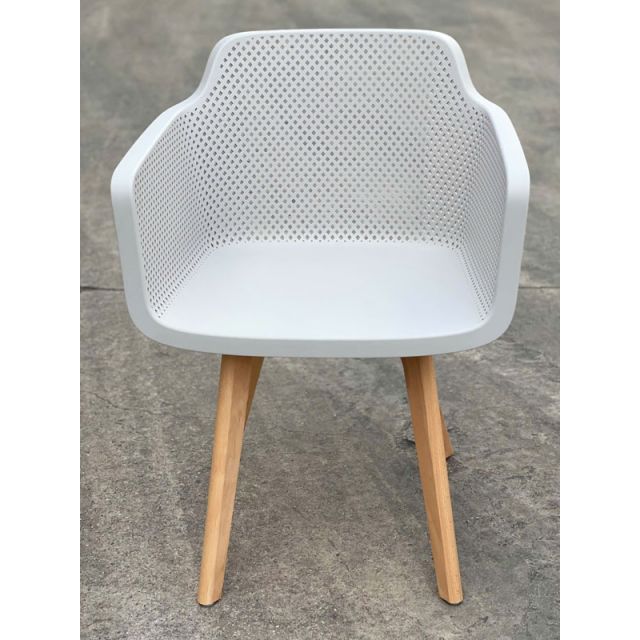 Ghế AIRO nhựa đúc lưng lựa có nệm ST3062B