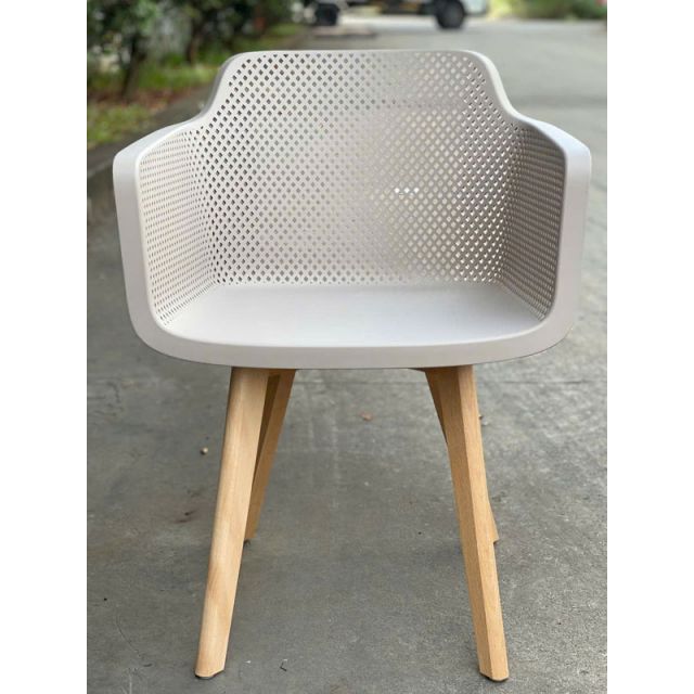 Ghế AIRO nhựa đúc lưng lựa có nệm ST3062B
