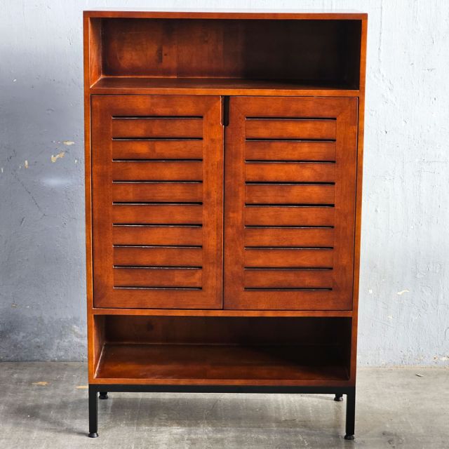 Tủ giày KADO 80x35x120cm gỗ cao su KG68089