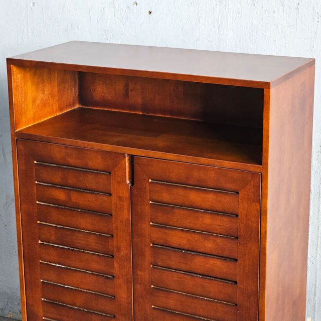 Tủ giày KADO 80x35x120cm gỗ cao su KG68089