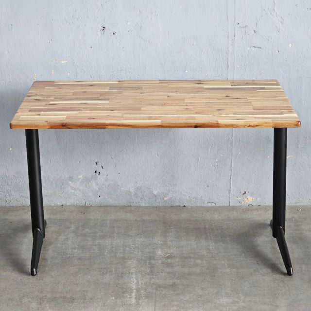 Bàn chữ nhật 120x70cm gỗ tràm chân sắt BA68240