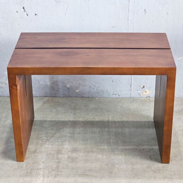 Bàn ăn chữ nhật 80x45x55cm gỗ thông BA68241