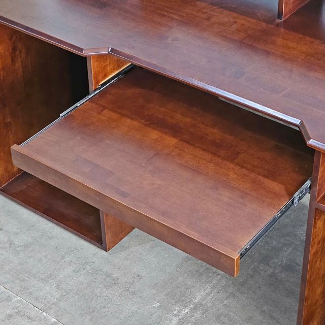 Bàn phòng thu StudioDesk 180x71x100cm gỗ cao su SD68028