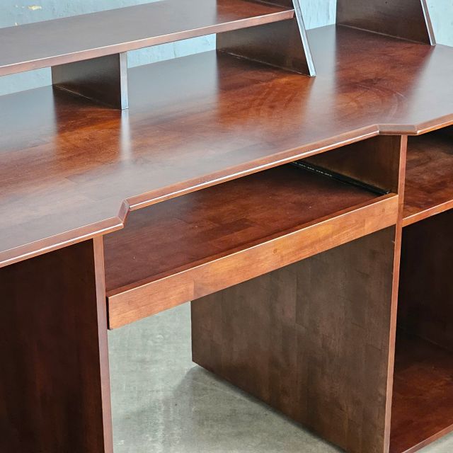 Bàn phòng thu StudioDesk 180x71x100cm gỗ cao su SD68028