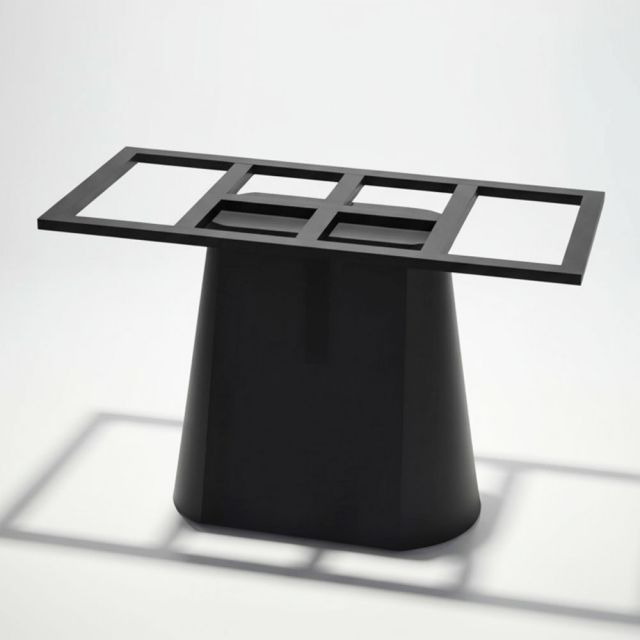 Chân sắt BASO cho bàn ăn sơn tĩnh điện CHBBA058 Chân sắt BASO cho bàn ăn sơn tĩnh điện CHBBA058