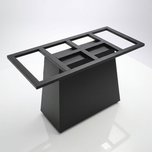 Chân sắt cho bàn ăn sơn tĩnh điện CHBBA056