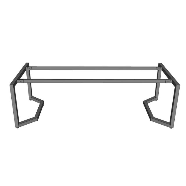 Chân sắt cho bàn họp 240x100cm sơn tĩnh điện CSBH001