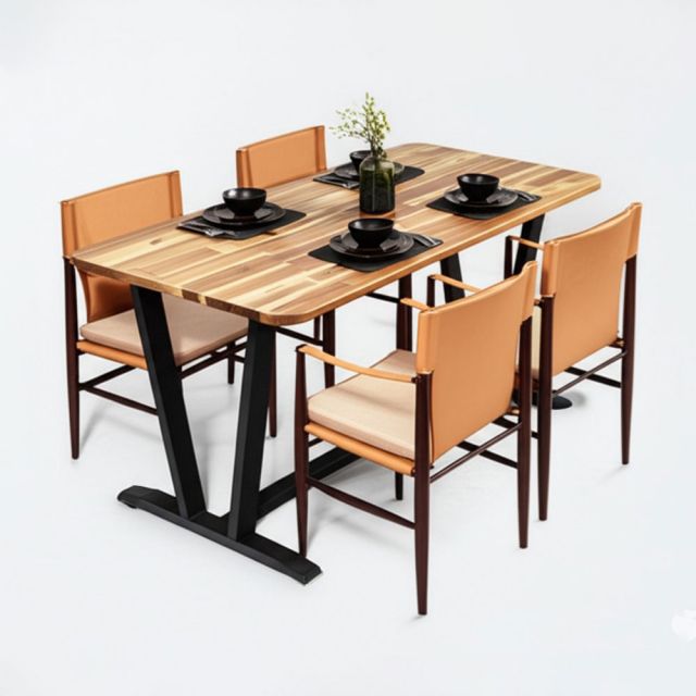 Combo bàn ăn VAP và 4 ghế ăn BBA193